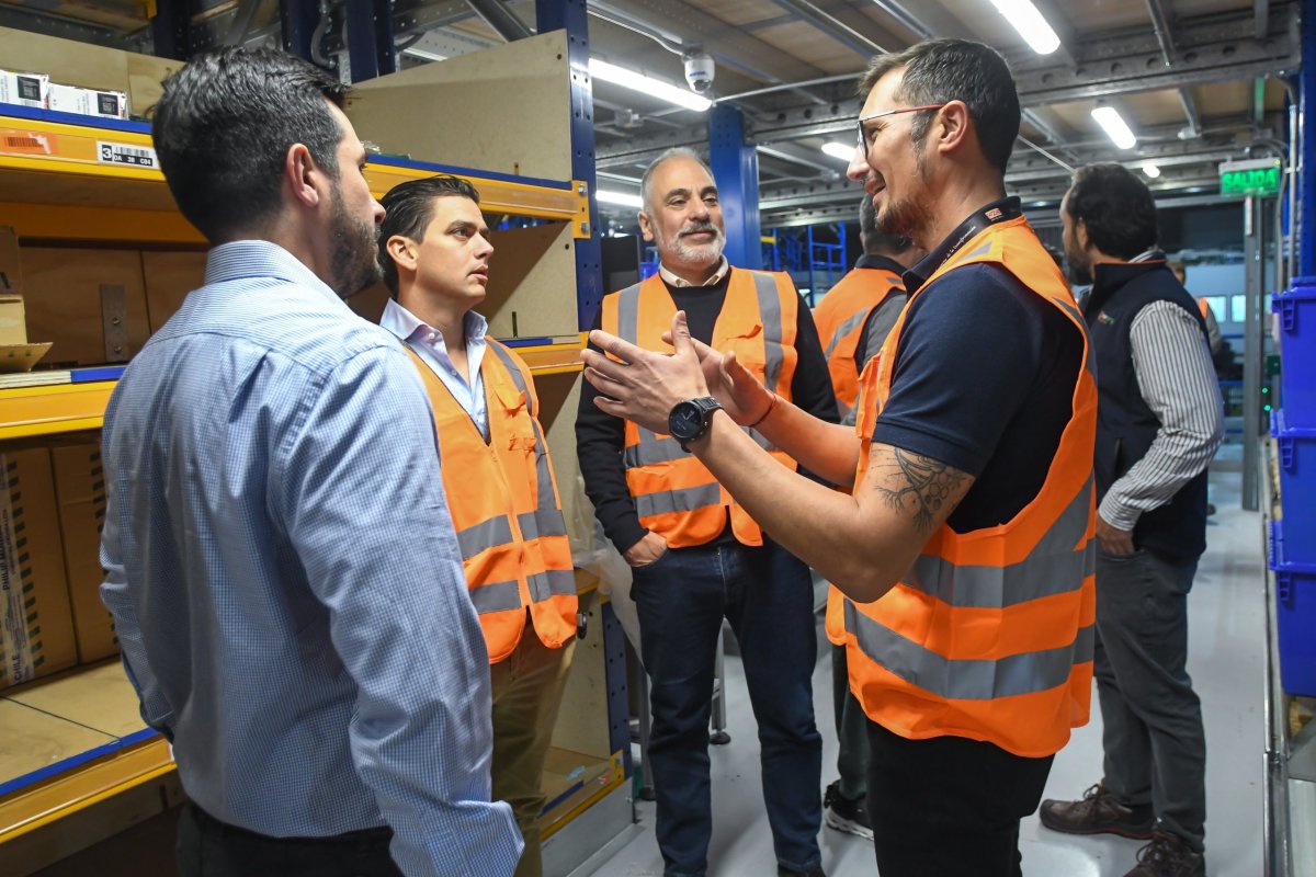 <p>José Antonio Fernández Garza-Lagüera  en su visita al país.</p>