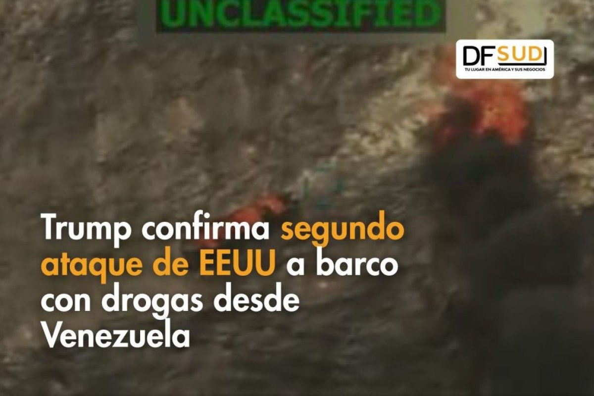 <p>Ahora en DF SUD | Trump confirma segundo ataque de EEUU a barco con drogas desde Venezuela</p>