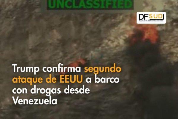 <p>Ahora en DF SUD | Trump confirma segundo ataque de EEUU a barco con drogas desde Venezuela</p>