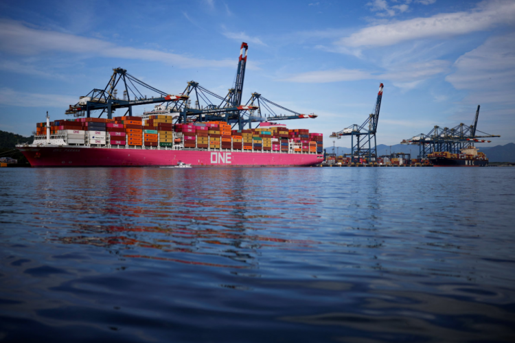 <p>Puerto brasileño de Santos registra mejor desempeño mensual en agosto pese a aranceles de EEUU</p>