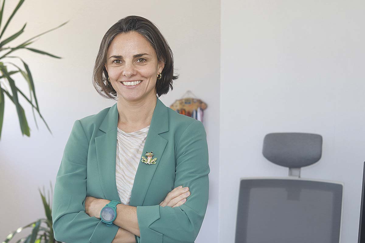 <p>Cecilia Valdés, presidenta de Asociación de Casinos de Juego. Foto: Verónica Ortíz</p>