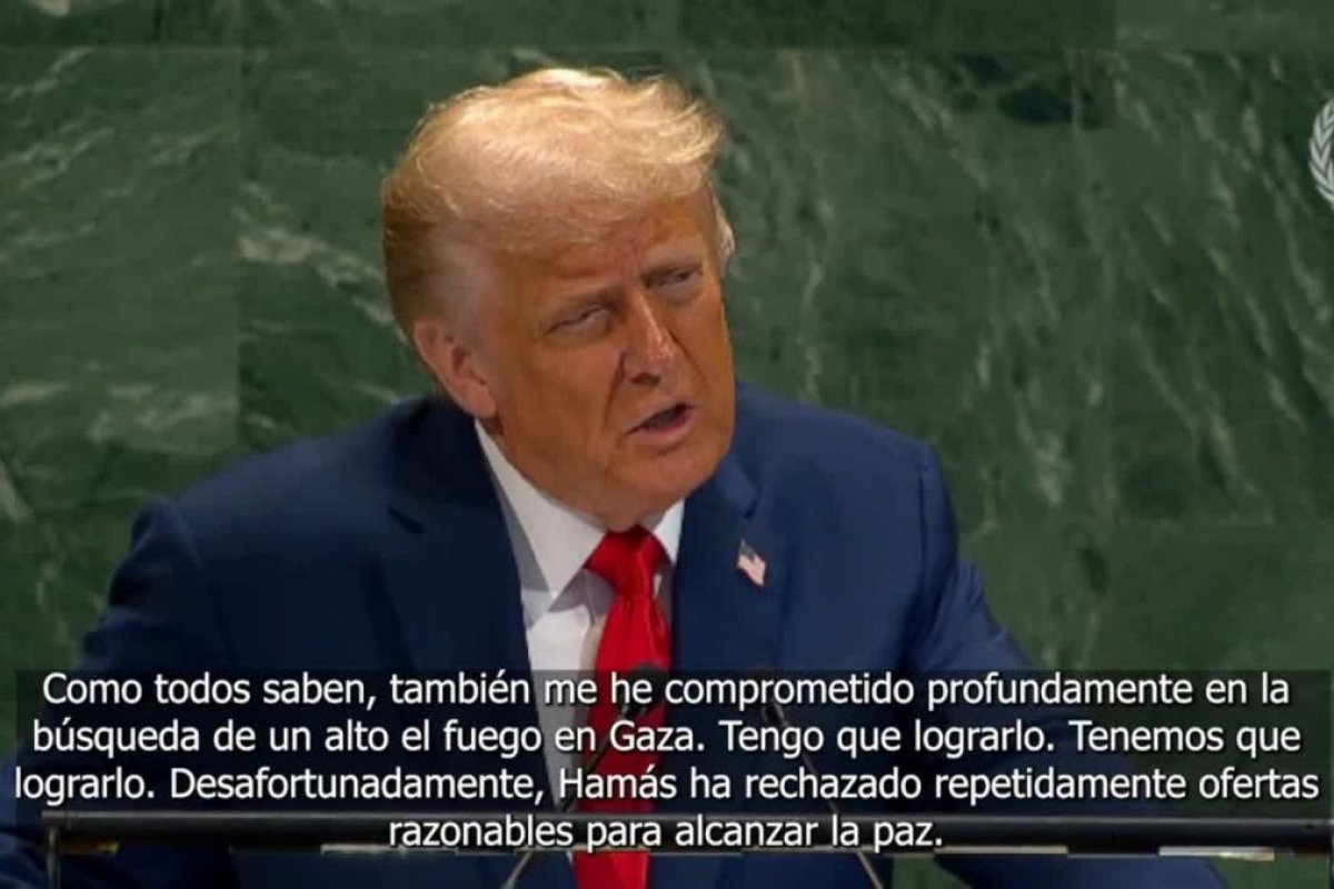 <p>Ahora en DF | Trump denuncia desde la ONU que reconocer el Estado palestino es una "recompensa" a Hamás</p>