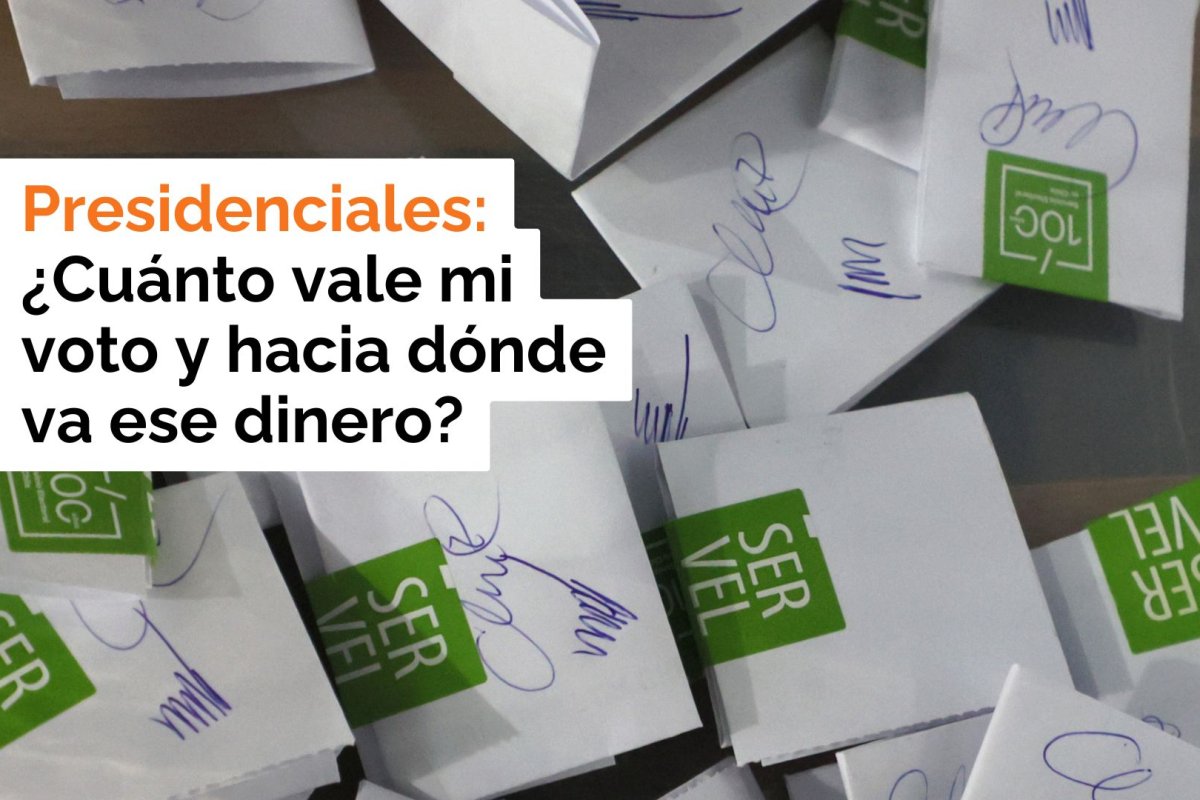 <p>Te lo explico en DF | Presidenciales: ¿Cuánto vale mi voto y hacia dónde va ese dinero?</p>