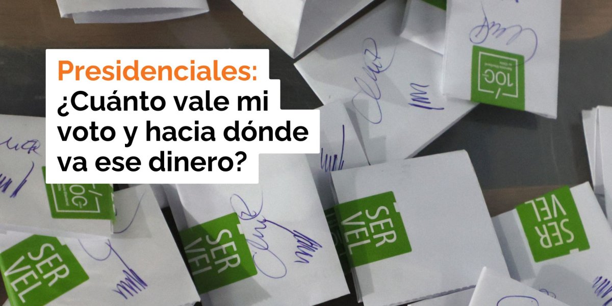 <p>Te lo explico en DF | Presidenciales: ¿Cuánto vale mi voto y hacia dónde va ese dinero?</p>