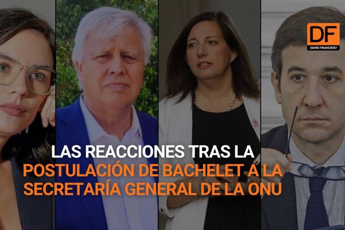 <p>Ahora en DF | Las reacciones tras la postulación de Bachelet a la Secretaría General de la ONU</p>