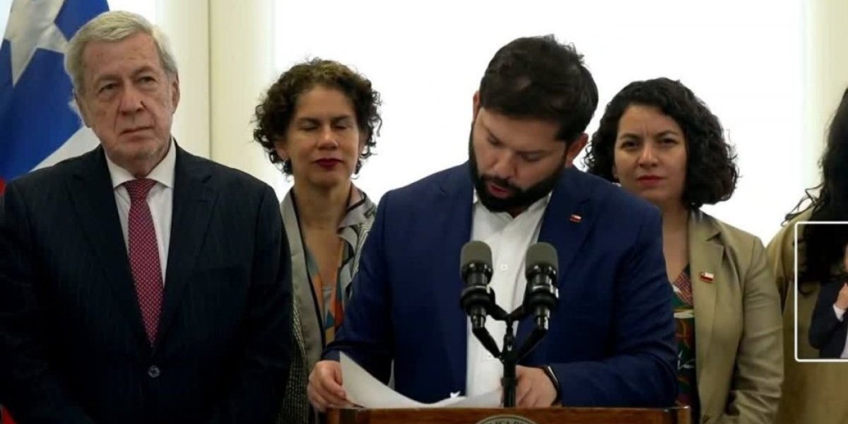 <p>Ahora en DF | Boric defiende candidatura de Bachelet a la Secretaría General de la ONU: “No me cabe duda que cumpliría un tremendo rol en este cargo”</p>