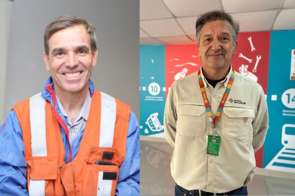 <p>Claudio Sougarret y Patricio Viveros, nuevos gerentes generales de las divisiones El Teniente y Salvador, respectivamente.</p>