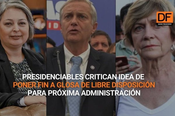 <p>Ahora en DF | Presidenciables critican idea de poner fin a glosa de libre disposición para próxima administración</p>