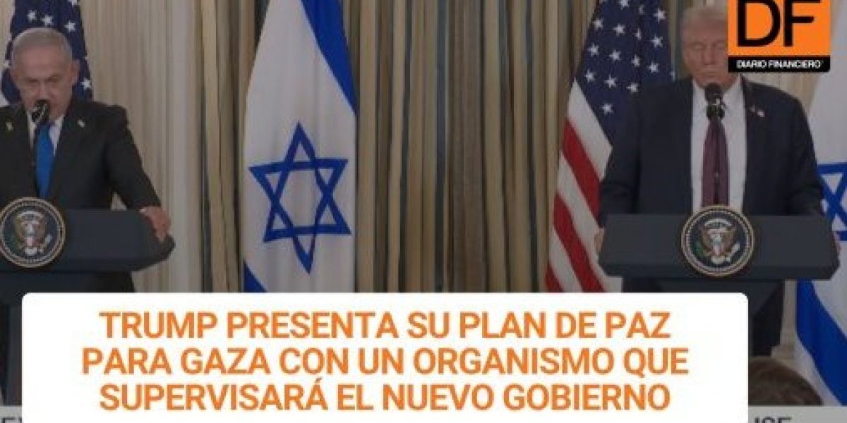 <p>Ahora en DF | Trump presenta su plan de paz para Gaza con un organismo que supervisará el nuevo gobierno</p>