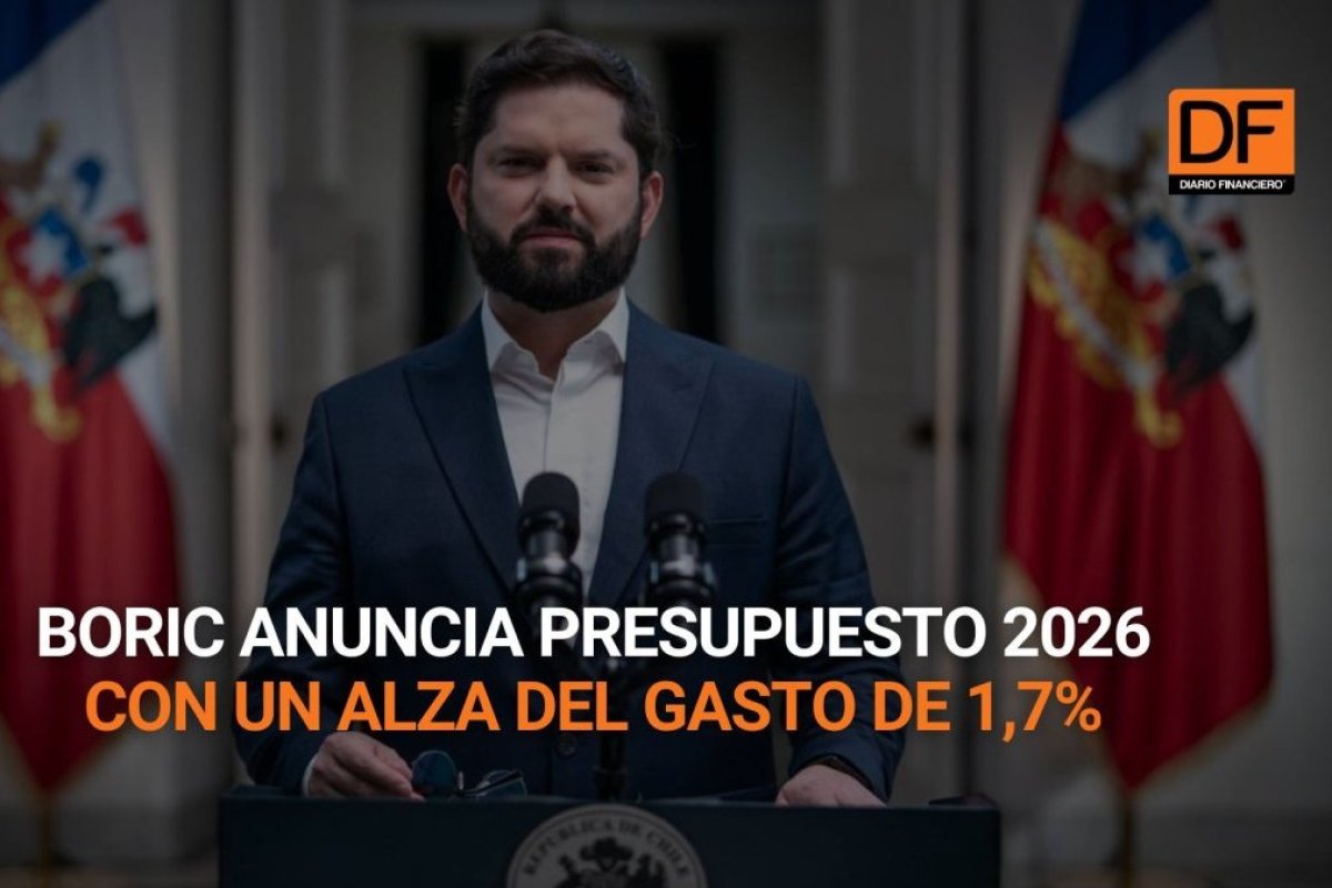 <p>Ahora en DF | Boric anuncia Presupuesto 2026 con un alza del gasto de 1,7%</p>