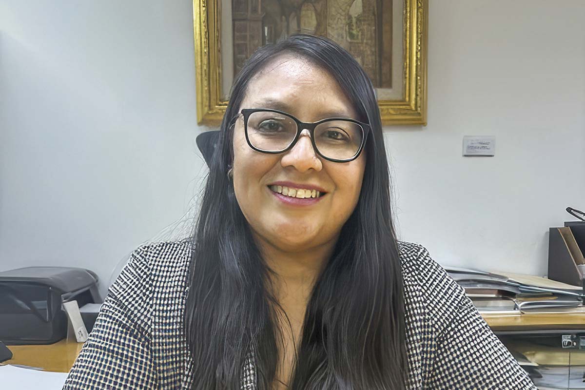 <p>La vicepresidenta financiera del regulador previsional mexicano, Martha León.</p>