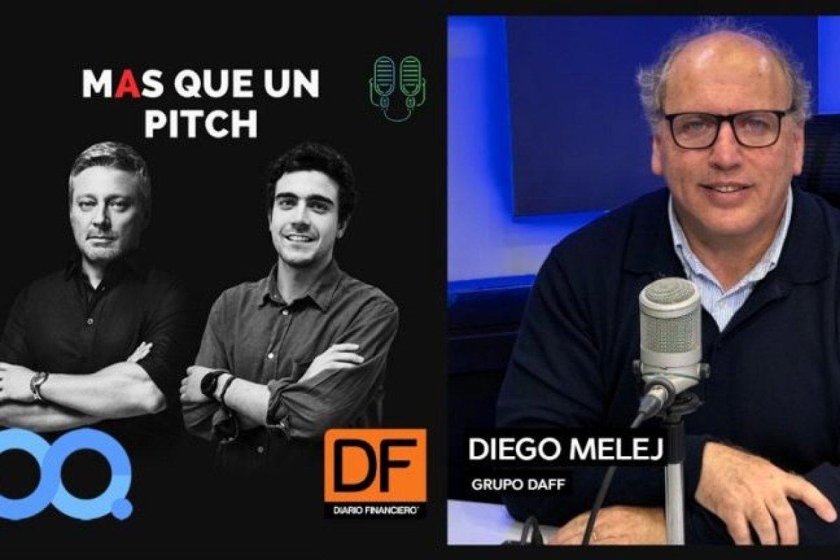 <p>Diego Melej de grupo Daff: “Hipotequé mi casa para poder partir con esto”</p>