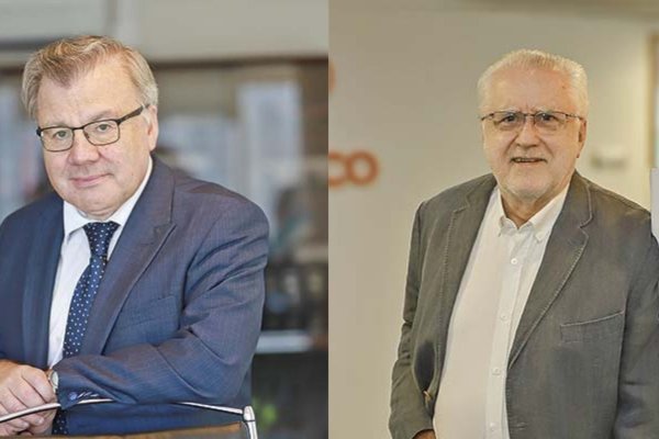 <p>La reunión entre Máximo Pacheco y Osvaldo Macías por uso del Seguro de Invalidez y Sobrevivencia de Codelco</p>
