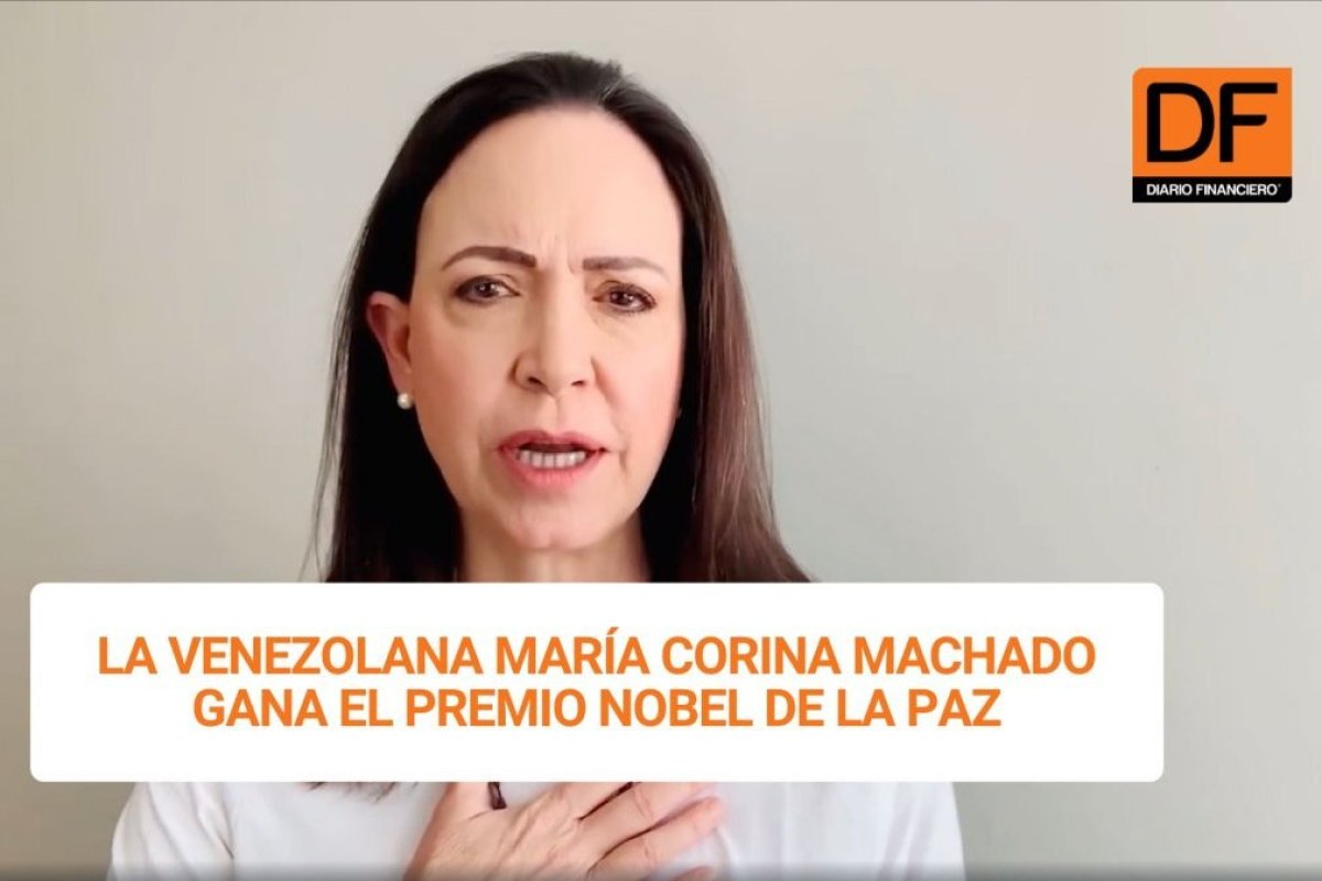 <p>Ahora en DF | La venezolana María Corina Machado gana el Premio Nobel de la Paz</p>
