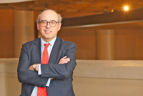 <p>José Manuel Silva de LarrainVial participó en FIAP. Foto: Julio Castro</p>