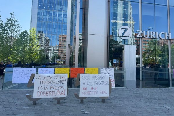 <p>Compañía de seguros Zurich enfrenta huelga nacional tras fallida negociación colectiva con sindicato</p>