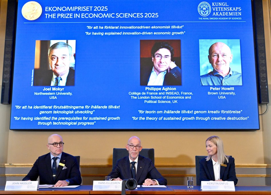 Premio Nobel de Economía 2025 para Mokyr, Aghion y Howitt: Innovación que transforma
