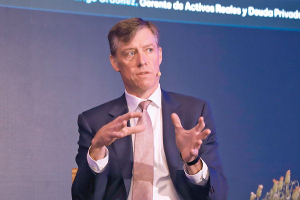 <p>El director ejecutivo de Strategic Value Partners, Kevin Lyndon. Foto: Julio Castro</p>