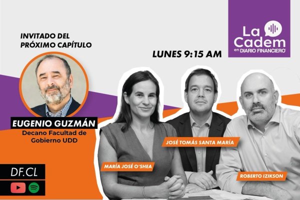 <p>🎙️ La Cadem en DF | Eugenio Guzmán se refiere a los debates, la franja electoral y la estrategia de los candidatos para sumar votos</p>
