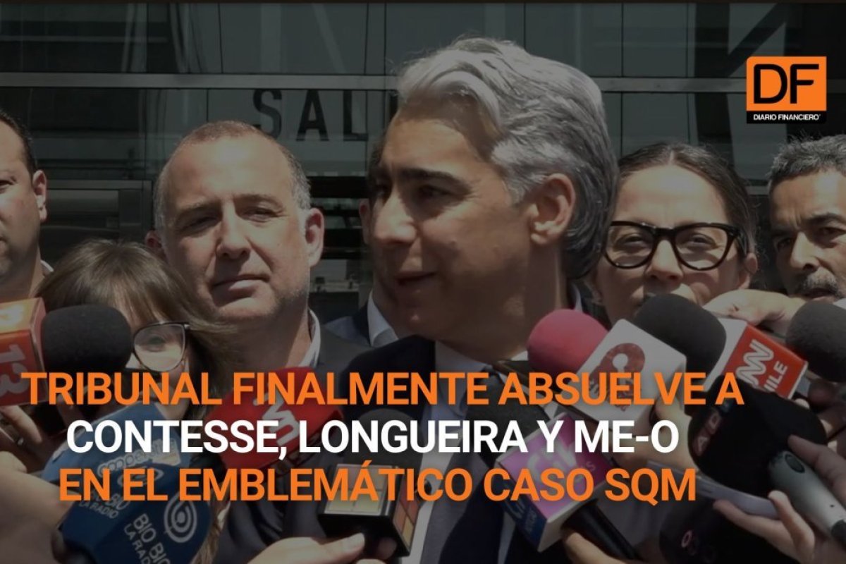 <p>Ahora en DF | Las palabras de Me-O y Longueira tras ser absueltos en caso SQM</p>