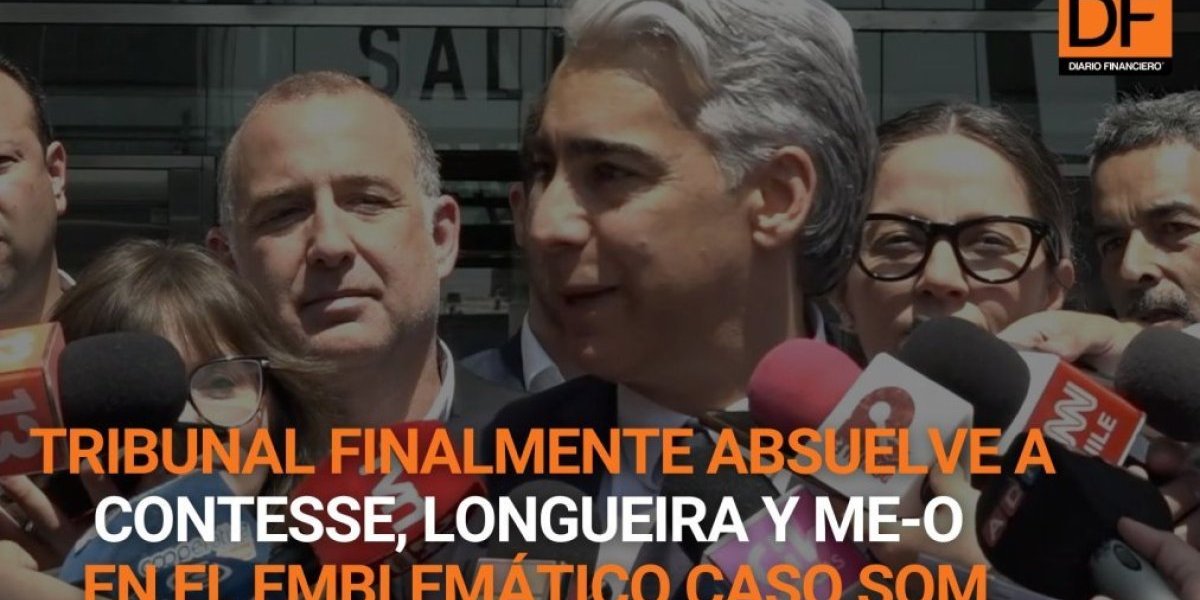 <p>Ahora en DF | Las palabras de Me-O y Longueira tras ser absueltos en caso SQM</p>