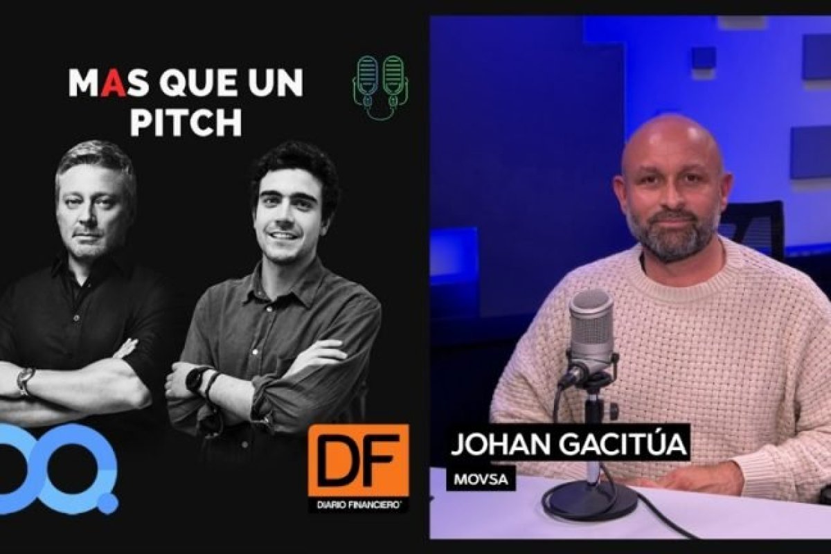 <p>Más que un Pitch | Johan Gacitúa de Movsa: “La empresa ha tenido un crecimiento increíble"</p>