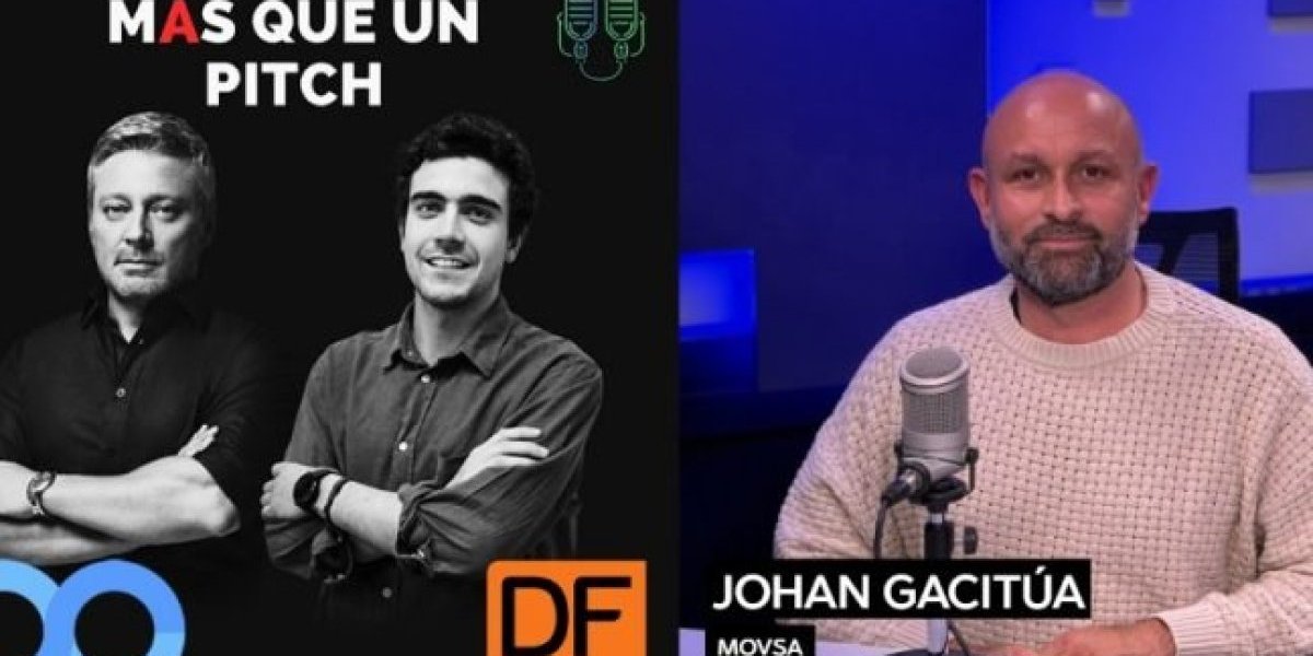 <p>Más que un Pitch | Johan Gacitúa de Movsa: “La empresa ha tenido un crecimiento increíble"</p>