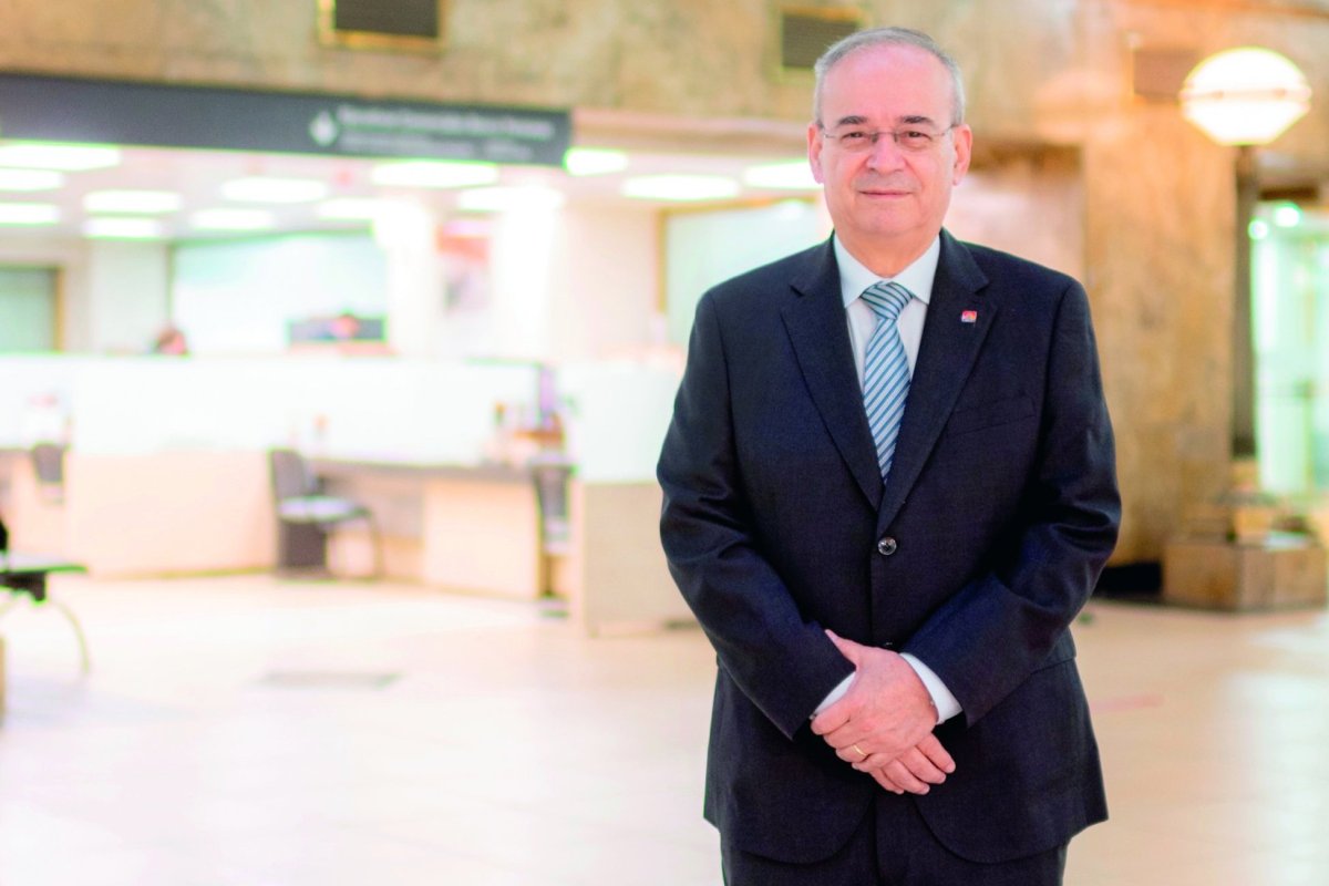 <p>Óscar González, gerente general de BancoEstado</p>