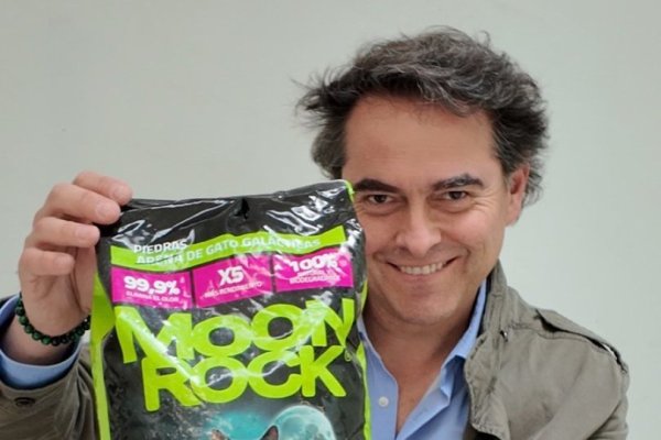 <p>El nuevo negocio de Lindorfo: se asocia con marca de arena de gatos</p>