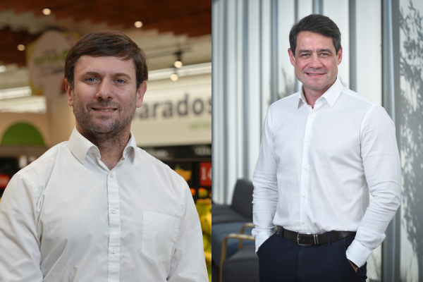 <p>De izq. a der.: Sebastián Simonetti y Renato Giarola</p>