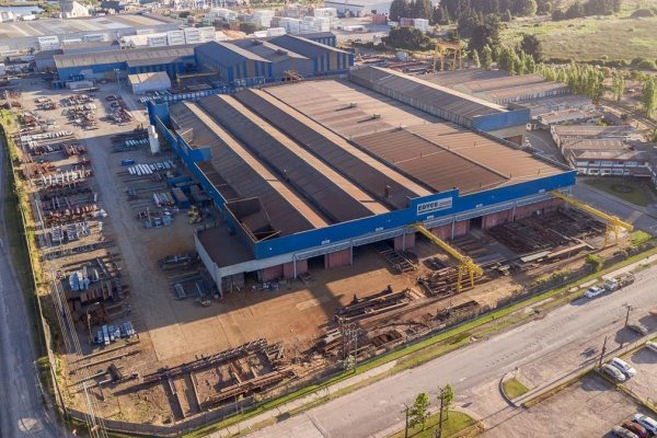 La empresa maneja un área industrial de más de 100 mil m2 en Talcahuano.