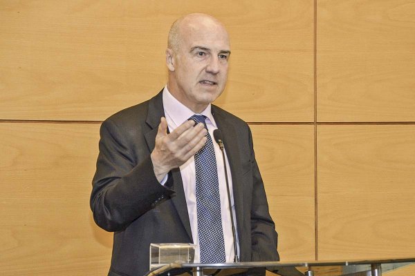 <p>El comisionado de la CMF, Beltrán de Ramón.</p>