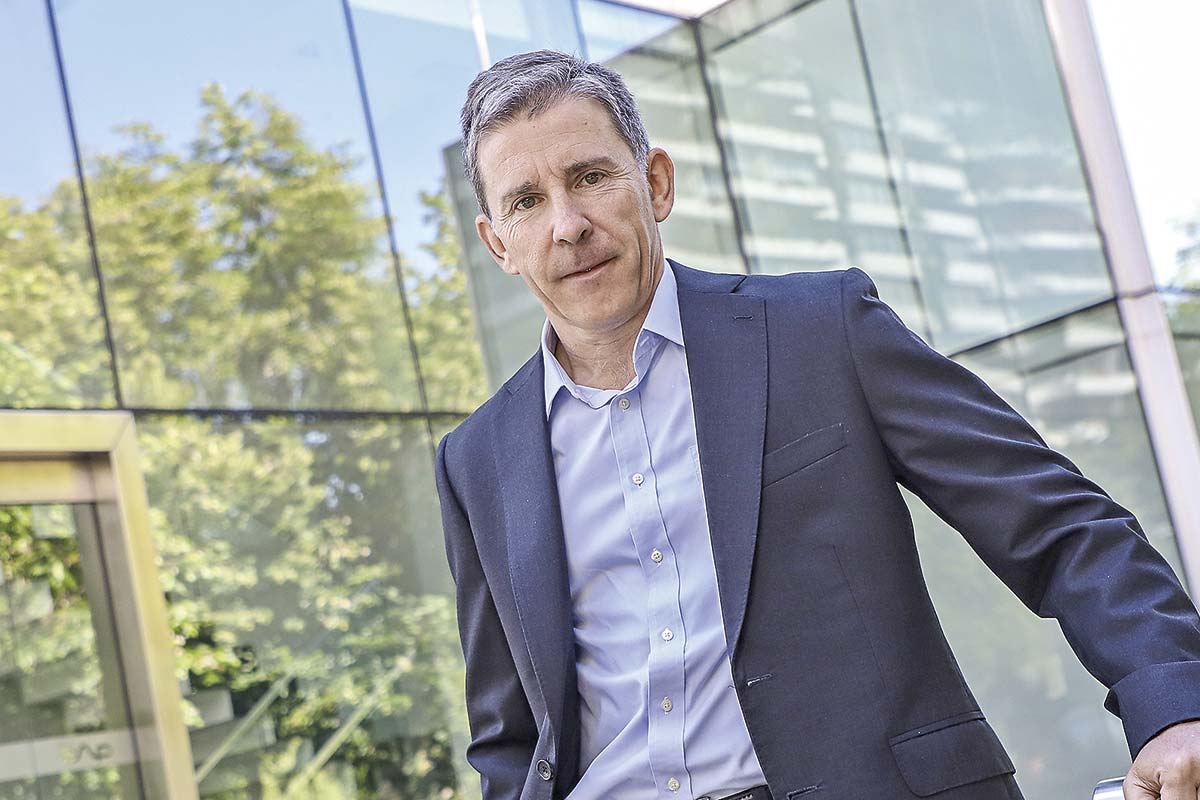 <p>Nicolás Burr, CEO del Grupo CAP. Foto: Julio Castro</p>