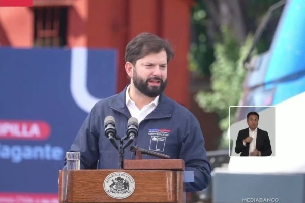 Ahora en DF | Presidente Boric da inicio a las obras del Tren Alameda – Melipilla