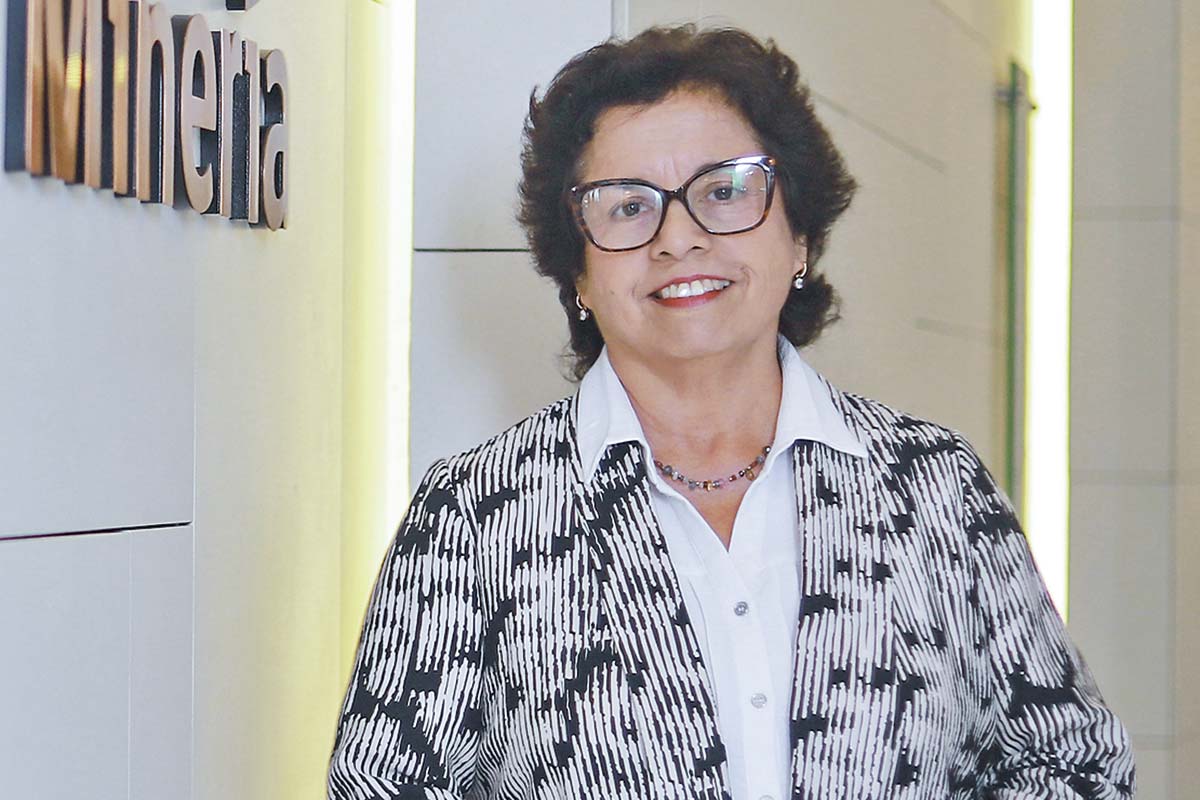<p>Aurora Williams, ministra de Minería.</p>