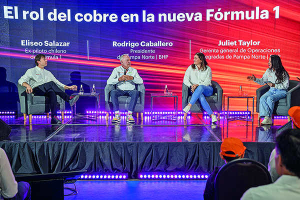 <p>Panel conformado por Rodrigo Caballero, Eliseo Salazar, Juliet Taylor y Lorena Ramírez.</p>