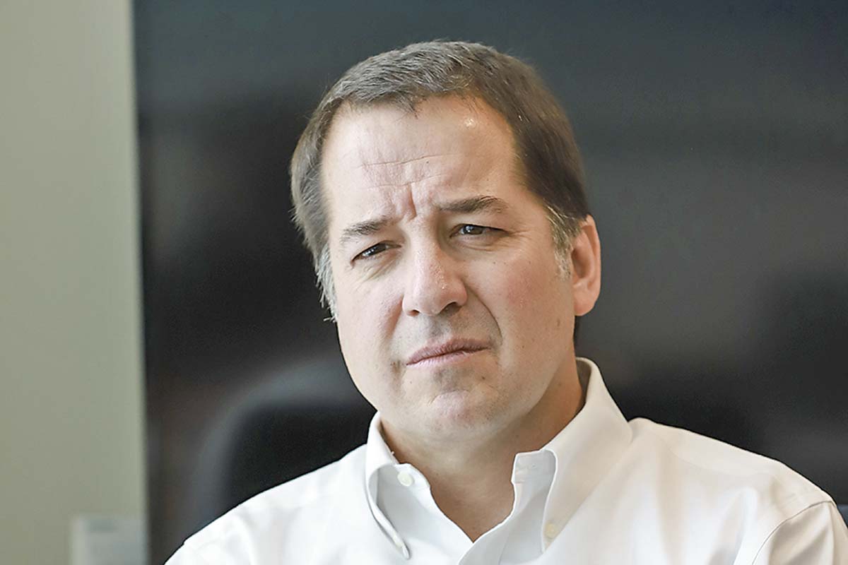 <p>Carlos Larraín Mery, exgerente general de Esmax. Foto: Julio Castro</p>