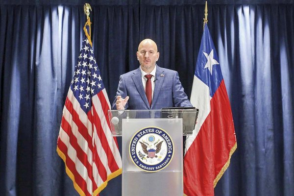 <p>El embajador de Estados Unidos en Chile, Brandon Judd. Foto: Aton Chile</p>