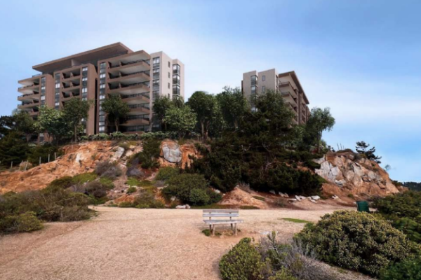 La empresa presentó a la autoridad un fotomontaje de cómo sería su proyecto.