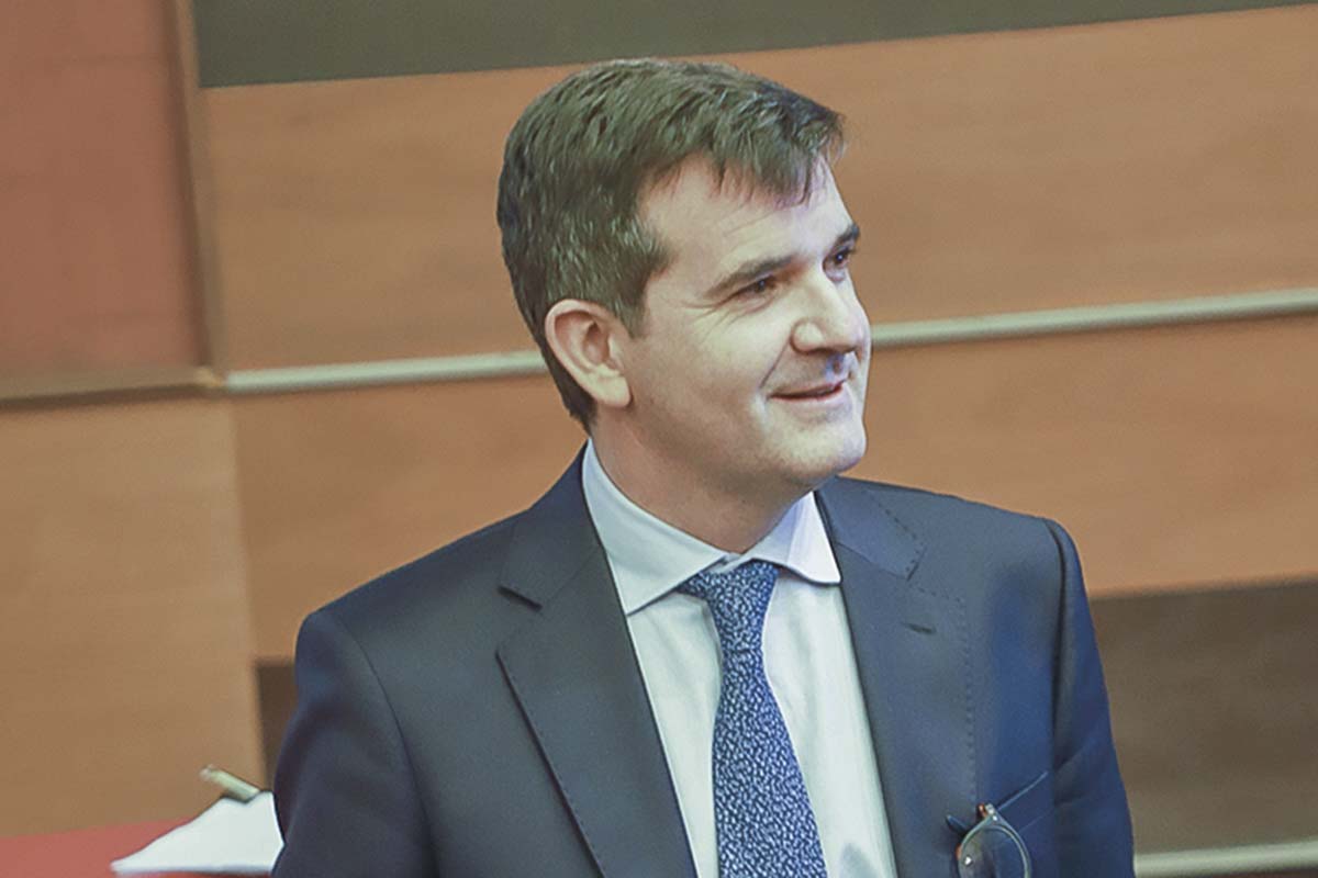 <p>El gerente general de AFP Habitat, Alejandro Bezanilla. Foto: Julio Castro</p>