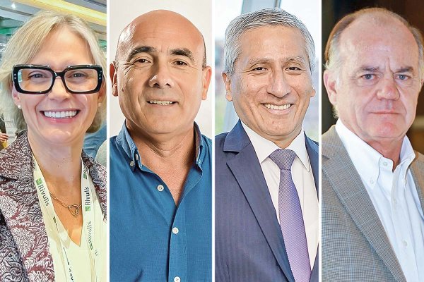 <p>Maritrini Lapuente, directora ejecutiva de Viveros de Chile. Samuel Escalante, director de Viveros El Tambo. Daniel Córdova, director de Promoción de Inversiones Empresariales de PROMPERÚ. Antonio Walker, presidente de la SNA. Foto: Julio Castro.</p>