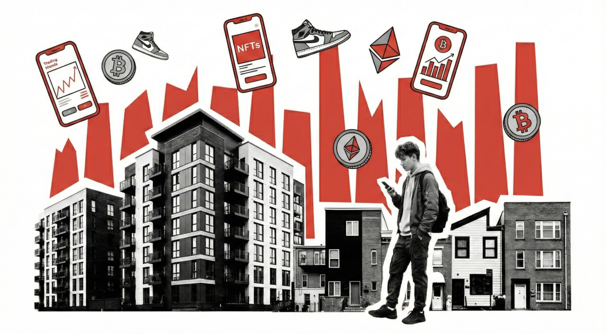 Crisis inmobiliaria impulsa a la generación Z hacia el nihilismo económico