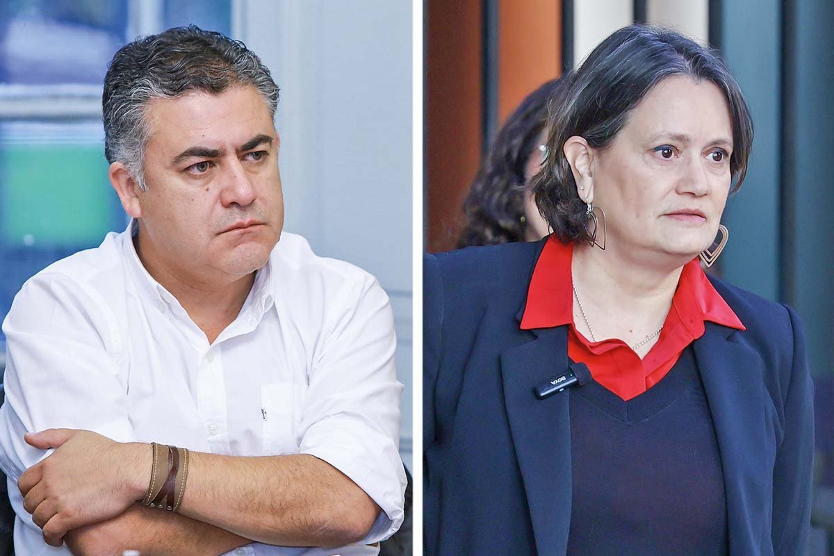<p>Nolberto Díaz y Laura Albornoz son directores de ENAP. Fotos: Aton y Rodolfo Jara</p>