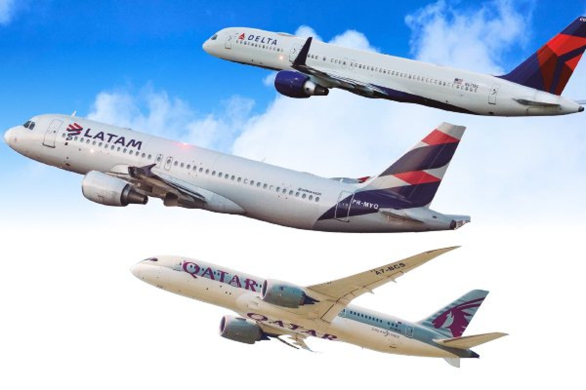 <p>Delta y Qatar, los planes de los socios estratégicos de Latam en la región</p>