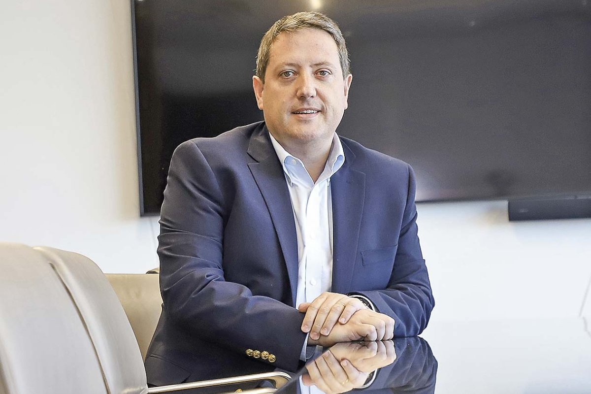 <p>Renzo Vercelli, gerente general. Foto: Julio Castro.</p>