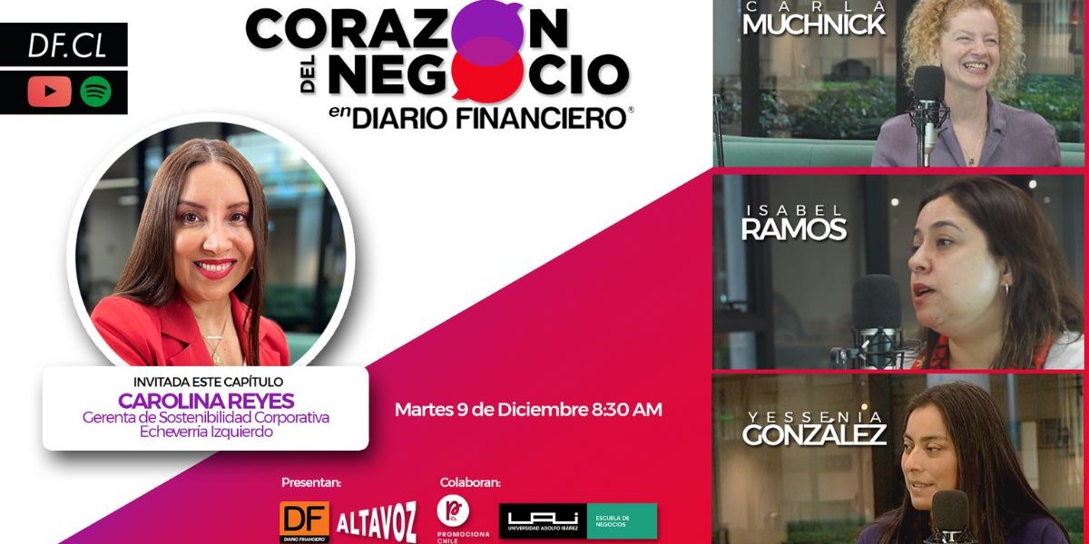 <p>🎙️ El Corazón del Negocio | La voz de la sustentabilidad: cómo avanzar en relación al contexto actual, según Carolina Reyes</p>