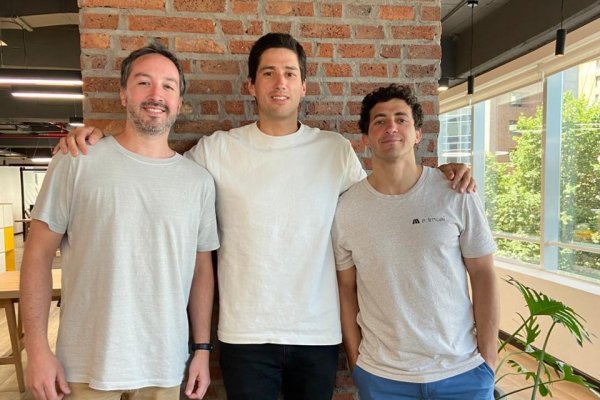 Jose Carvajal (sales manager), Ignacio Gutiérrez (CEO) y Matías Vial (CTO), de Admoai.