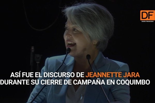 <p>Elecciones 2025 | Así fue el discurso de Jeannette Jara en su cierre de campaña en Coquimbo</p>