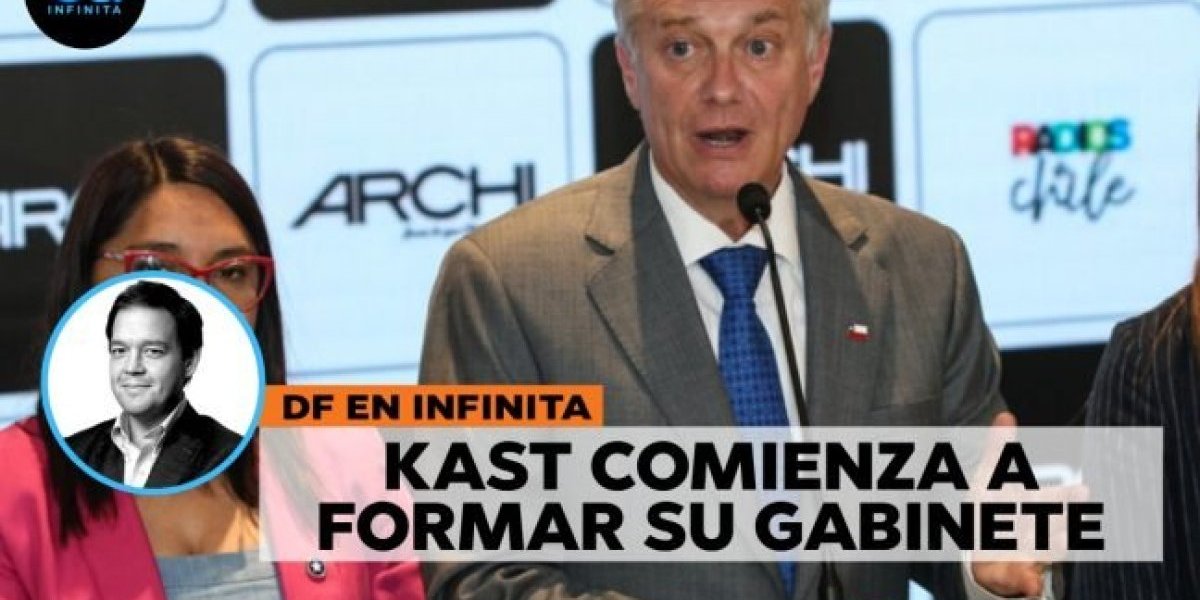 <p>DF en Infinita | ¿Quiénes podrían integrar el gabinete si gana Kast este domingo?</p>