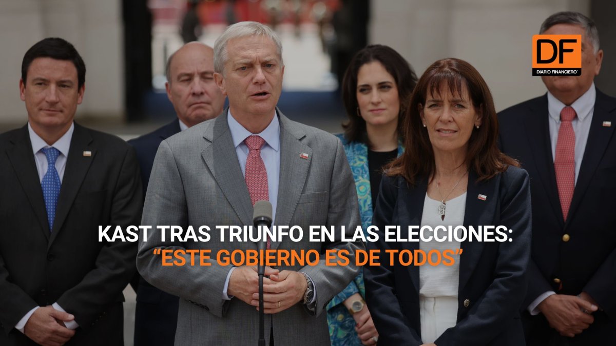 Ahora en DF | Kast tras triunfo en las elecciones: “Este gobierno es de todos”